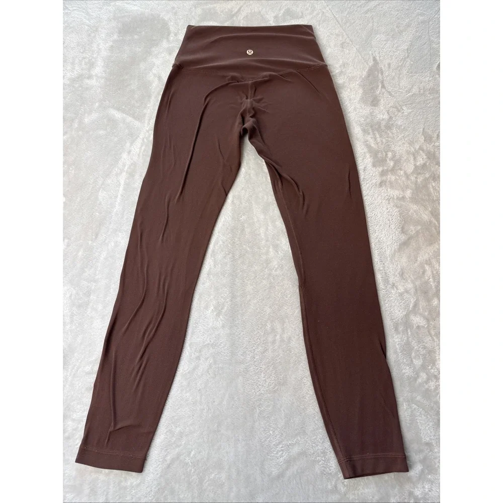 Lululemon Align High Rise Leggings Women's Size 4 Brown Yoga Pants Athleisure